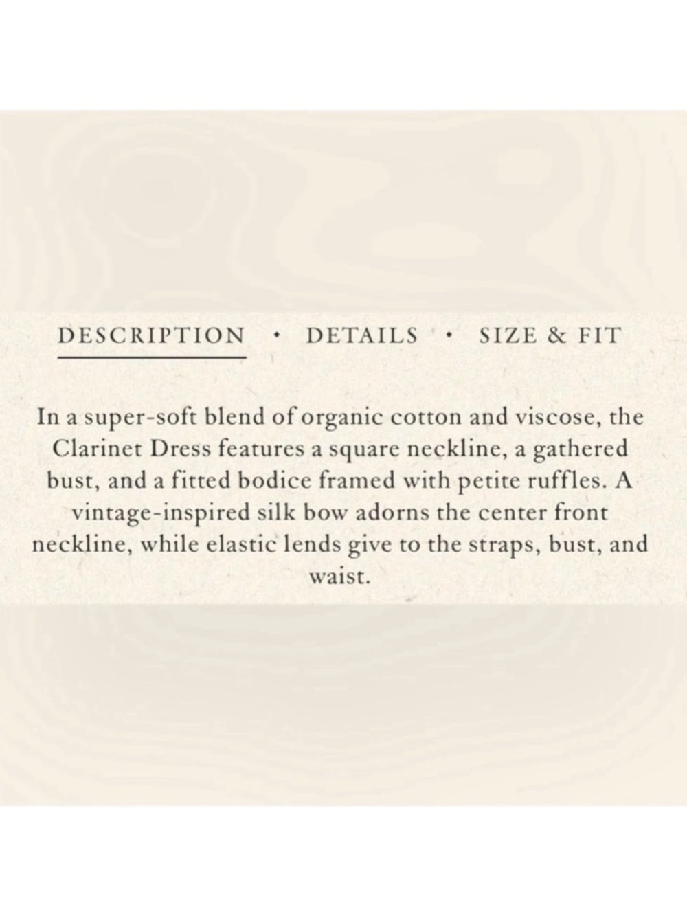 Dôen Clarinet Dress Orangerie Large - Picture 5 of 10